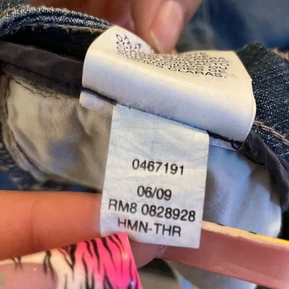 2009 Vintage Tommy Hilfiger Women’s Cotton Boot Cut Jeans Embroidered Pockets - Picture 3 of 7